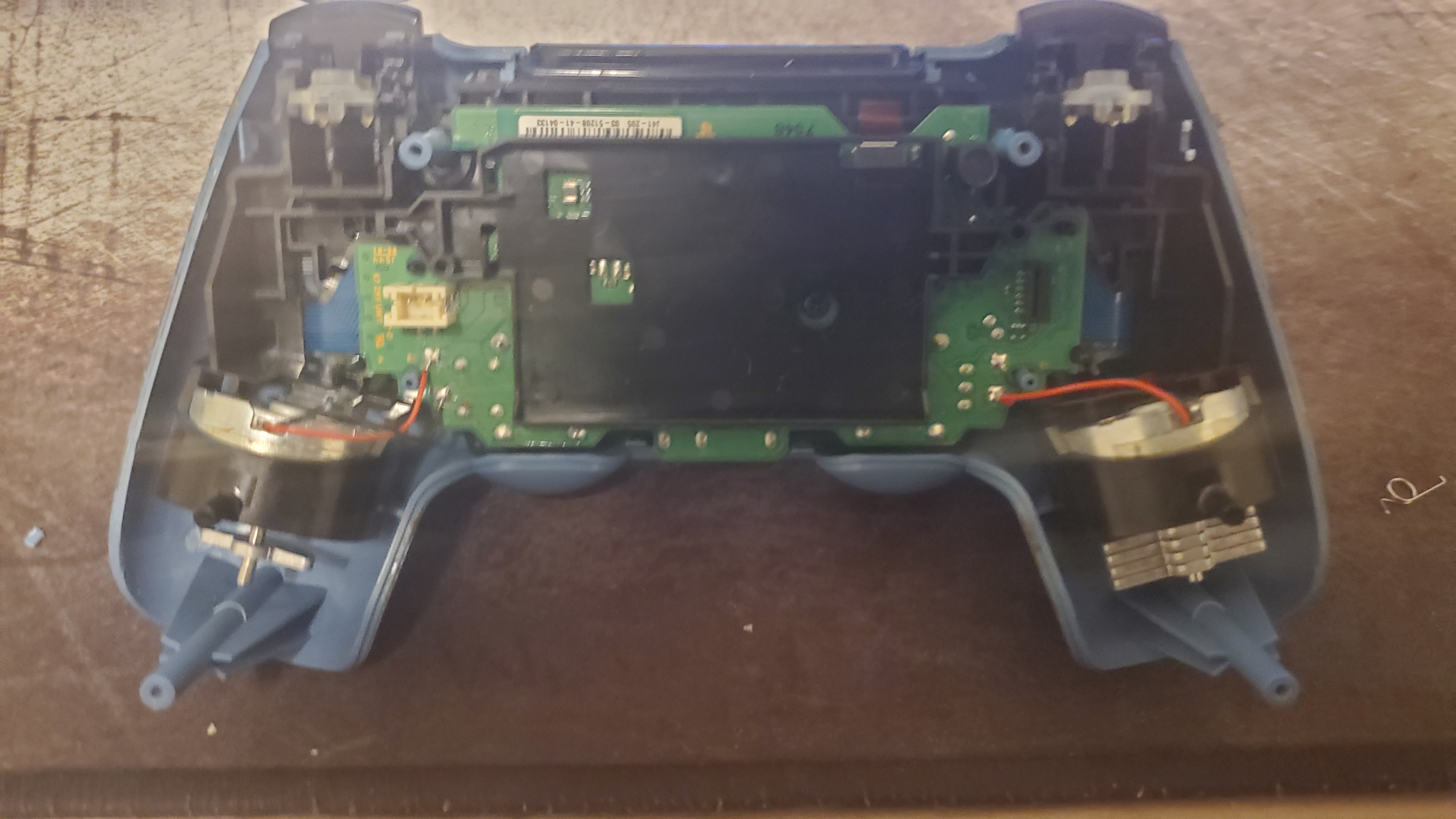 Picture of an Xbox One Controller circuit board.